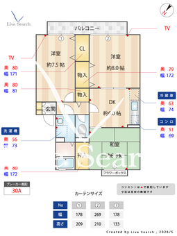 ドミール神田参番館 102 【埼玉県	 川越線　日進駅　徒歩21分】 の間取り図