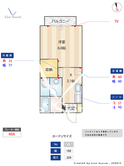 ラリュー・デュボア B202 【大阪府森小路駅】 の間取り図