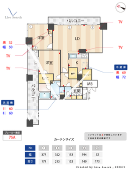 シティタワー堀江 2501 【大阪府西大橋駅】 の間取り図