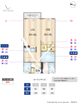 6191200ヴィラプロスパーA 201 【群馬県太田駅】 の間取り図