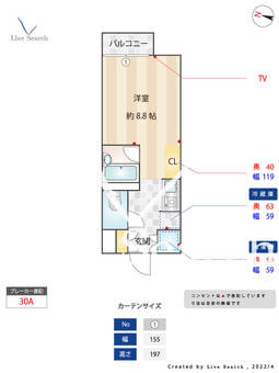 M・S・K自由が丘 106 【東京都自由が丘駅】 の間取り図