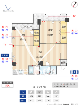 サトウマンション 502 【東京都下落合駅　徒歩2分】 の間取り図