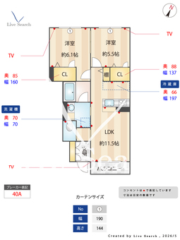 Vila Keyaki 102 【群馬県群馬総社駅】 の間取り図