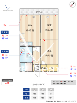 5100820フレグランス須磨離宮 0102 【兵庫県山陽電鉄本線 月見山駅 徒歩10分 山陽電鉄本線 須磨寺駅 徒歩7分】 の間取り図