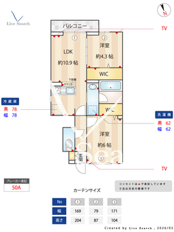 ラルブルボヌール 101 【神奈川県相模原駅】 の間取り図