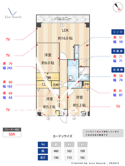 アクトヒルズ八千代Ⅱ 402 【千葉県八千代緑が丘駅】 の間取り図