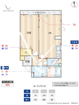 GRANPA 202 【東京都小岩駅】 の間取り図
