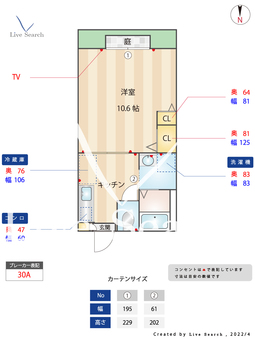 シェソワ大橋南 101 【福岡県大橋駅】 の間取り図