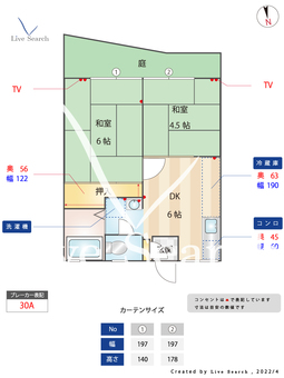 TMハイツ 101 【福岡県七隈駅】 の間取り図
