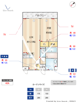 ロイヤルローズ 302 【埼玉県与野本町駅】 の間取り図