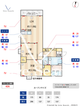 speranza 201 【千葉県総武本線　東千葉駅　徒歩24分】 の間取り図
