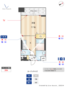 エルスタンザ西新 102 【福岡県西新駅】 の間取り図