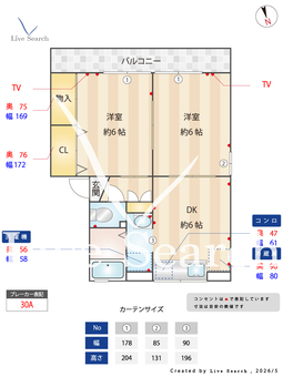 アージュⅡ 202 【群馬県北高崎駅】 の間取り図