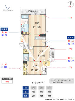 Trim Plus 2 minamiibaraki 201 【大阪府大阪モノレール線 沢良宜駅 徒歩7分】 の間取り図
