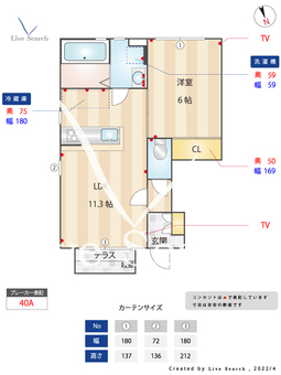 Mariage Takaido　East 101 【東京都高井戸駅】 の間取り図
