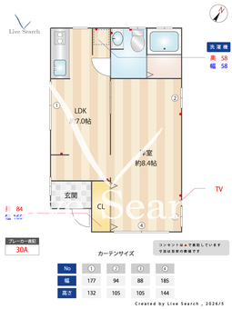 DM  101 【東京都曙橋駅】 の間取り図