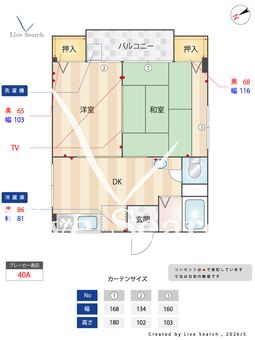 マンションなぎさ 23 【大阪府加島駅】 の間取り図