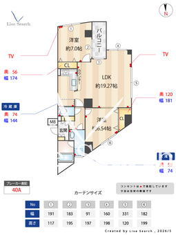フイユ・ドール目白 302 【東京都目白】 の間取り図