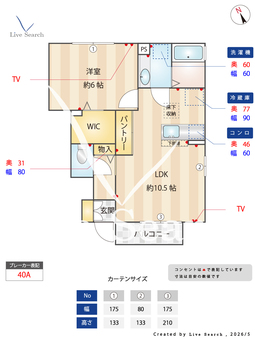 ロイヤル ソレールB 101 【栃木県間々田】 の間取り図