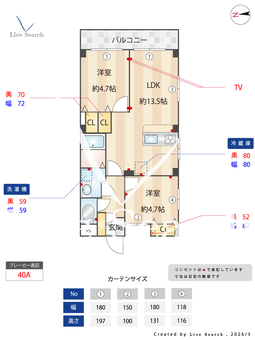 シャイニーハイツ 205 【埼玉県吉川駅】 の間取り図