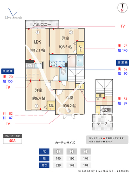 0002278ホワイトゲーブルズ A202 【兵庫県明石駅 神姫バス13】 の間取り図
