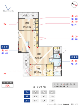 アモンテ 201 【大阪府松の浜駅】 の間取り図