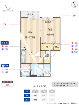 ルミナス・オリエンタルコート 103 【群馬県上信電鉄上信線　馬庭駅】 の間取り図