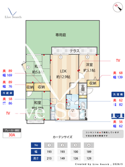 フレグランス錦B 101 【大阪府河内長野駅】 の間取り図