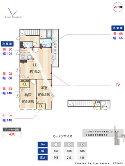 セゾンパレス 202 【大阪府東花園】 の間取り図