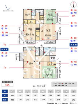 西寺尾4丁目貸家 1  【神奈川県JR横浜線：「大口駅」】 の間取り図