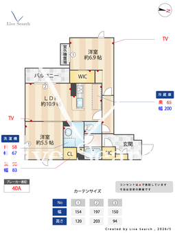 シャーメゾン　ノース　フィールド 0201 【大阪府南海電鉄高野線 三国ヶ丘駅】 の間取り図