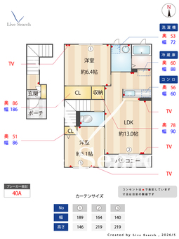 オーク・ヴィレッジCD D202 【奈良県大和八木】 の間取り図