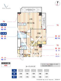 新宿サマリヤマンション 605 【東京都大久保】 の間取り図
