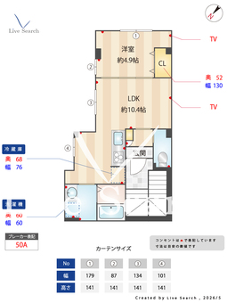 ベル本駒込 301 【東京都本駒込】 の間取り図