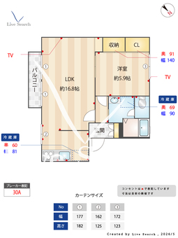 コーポウォームライフ b201 【福岡県桜台】 の間取り図