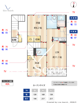 シャーメゾンジオ21 202 【茨城県つくば駅】 の間取り図
