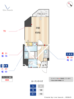 GRANPASEO新宿河田町 304 【東京都若松河田】 の間取り図