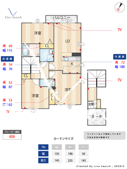 MASTCOURT浜の宮B 206 【兵庫県浜の宮駅】 の間取り図