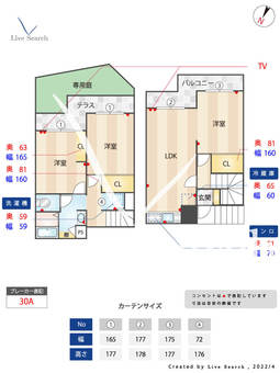 高宮多賀ハイツ B8 【福岡県高宮駅】 の間取り図