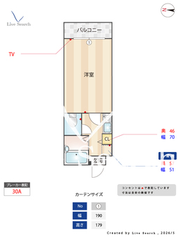 ハックベリー平和 108 【福岡県西鉄平尾駅】 の間取り図