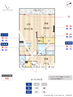 リバーパーク蒲生C  【埼玉県蒲生駅】 の間取り図