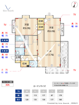 コート上用賀 201 【東京都用賀】 の間取り図
