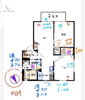 グリーンゲイト A0101 【熊本県八代駅】 の間取り図