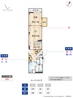East IM 105 【東京都鉄骨造】 の間取り図