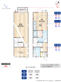 プレジオ1 105 【群馬県高崎駅】 の間取り図