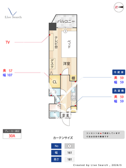 BraTTo錦糸町エグゼ 301 【東京都JR総武本線 錦糸町駅】 の間取り図