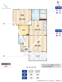 クレアージュ 102 【栃木県佐野駅】 の間取り図