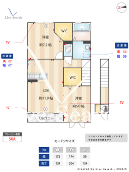 グランシャリオ  202 【埼玉県湘南新宿ライン宇都宮線横須賀線　東大宮駅　バス所要時間12分　ファミリータウン入口バス停　徒歩4分】 の間取り図