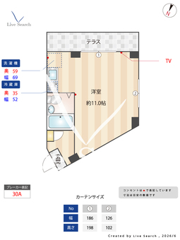 メゾン目白台 105 【東京都護国寺駅】 の間取り図