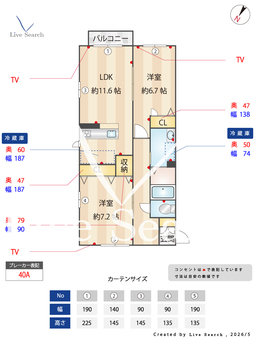 エストレリータ 201 【群馬県伊勢崎駅】 の間取り図